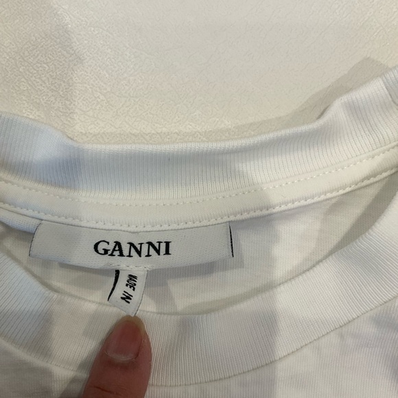 Rare Ganni Western Theme Loose Shirt Size M/L - Picture 9 of 12